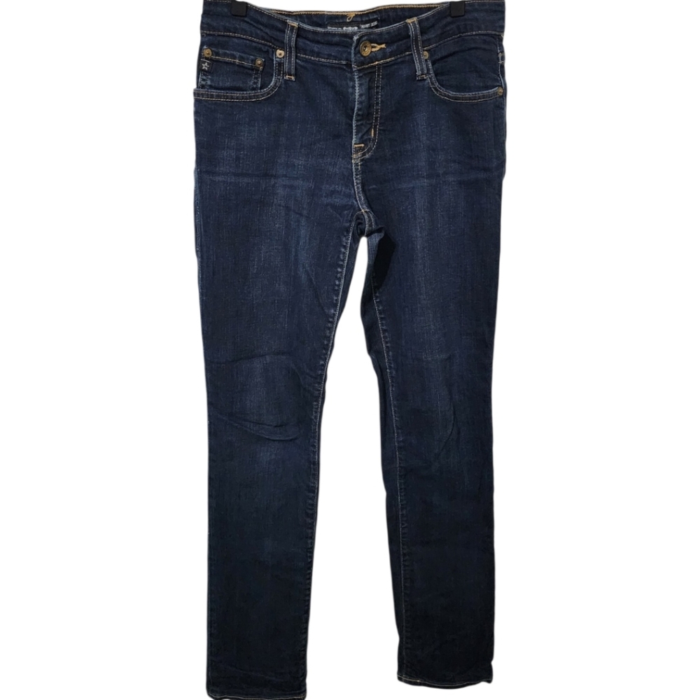 Big Star Maddie Skinny 27R Dark Wash Mid Rise Stretch Jeans